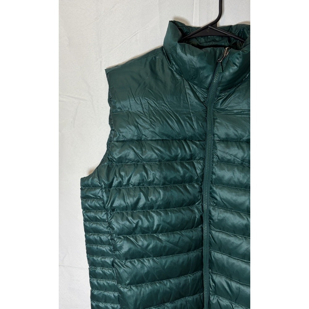 The North Face Puffer Vest Mens M Green 550 Down Insulated Quilted Gorpcore - Picture 5 of 15